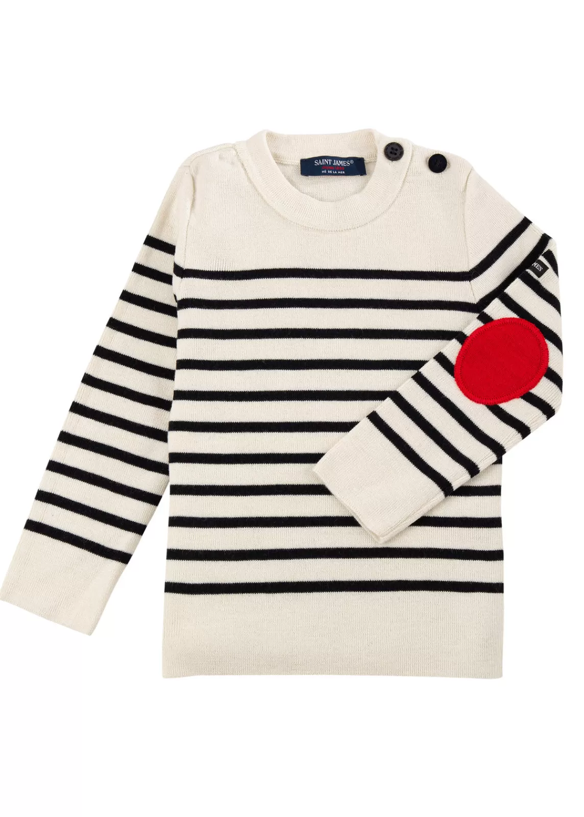 Sailor Jumpers>Saint James Brégançon sailor jumper for children