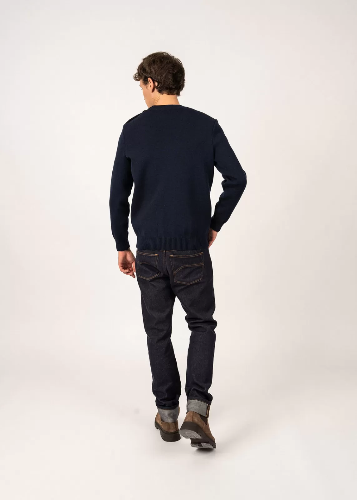 Sailor Jumpers>Saint James Cancale sailor jumper MARINE