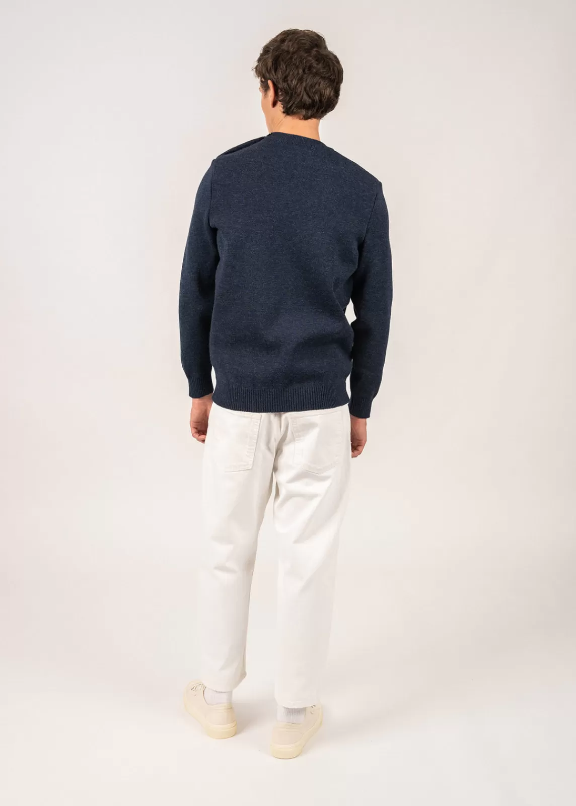 Sailor Jumpers>Saint James Cancale sailor jumper BLEUCHINE