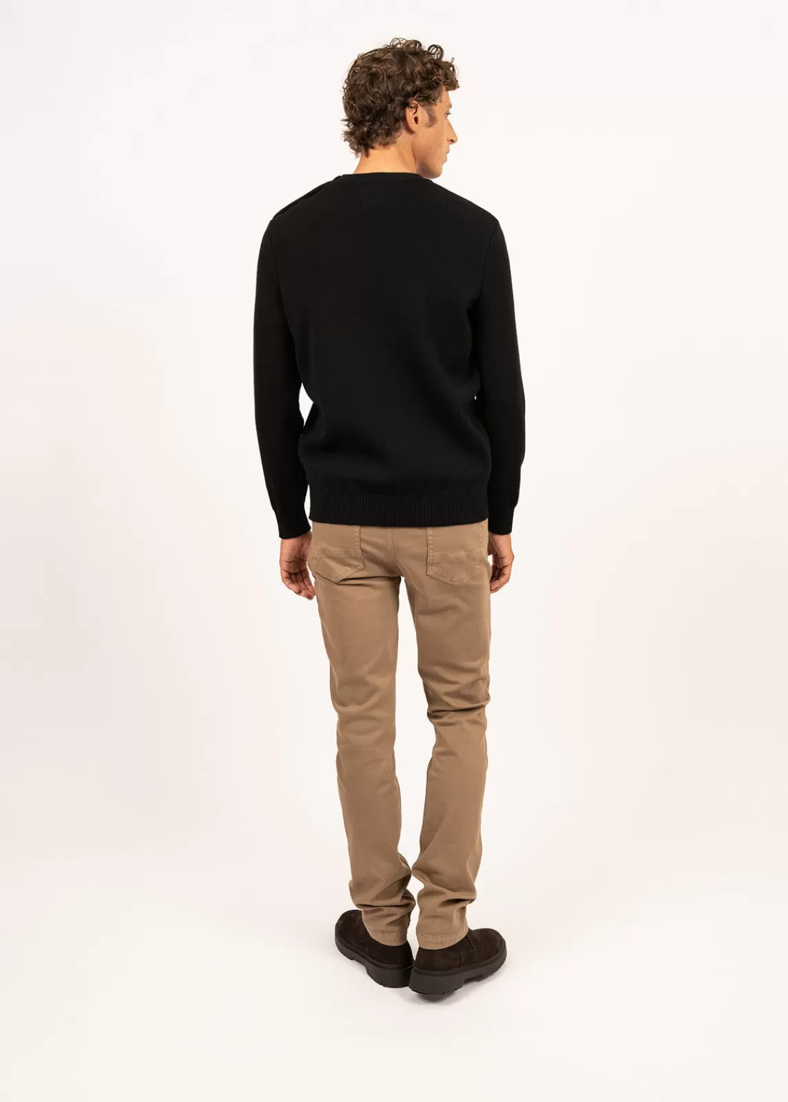 Sailor Jumpers>Saint James Cancale sailor jumper NOIR