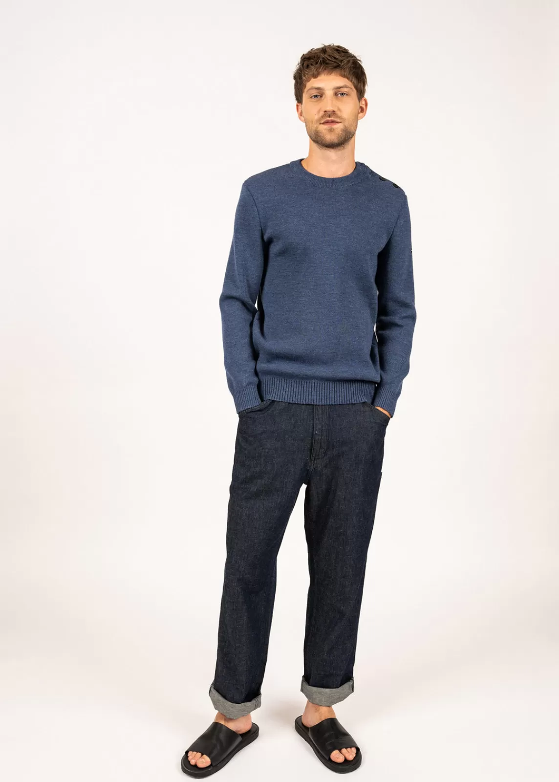 Sailor Jumpers>Saint James Cancale sailor jumper JEAN