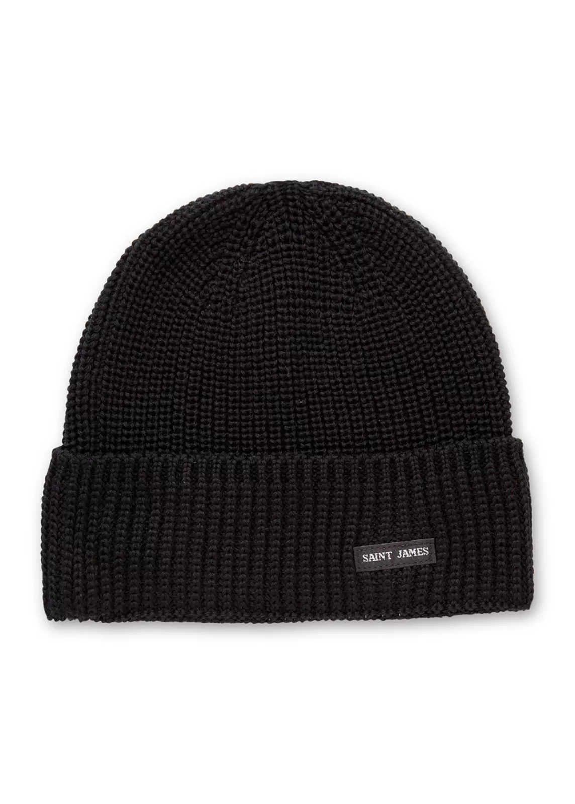 Hats & Beanies>Saint James Canot turn-up hat NOIR