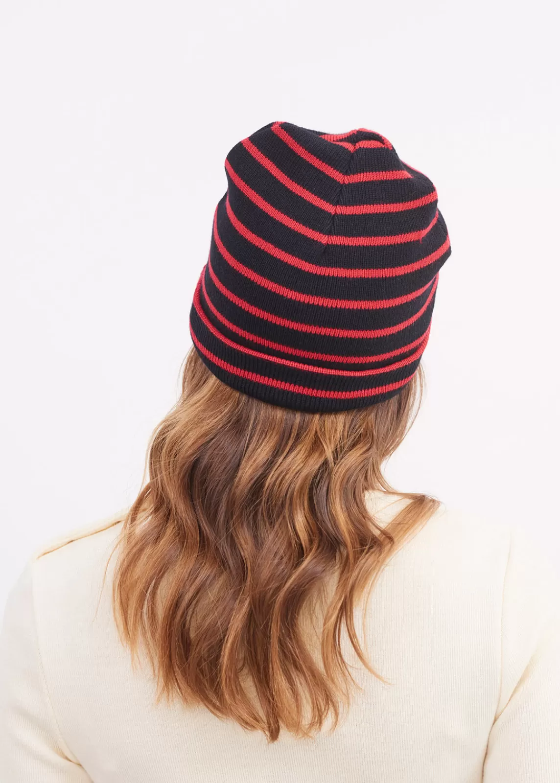 Hats & Beanies>Saint James Cartier striped sailor hat NAVY/TULIPE