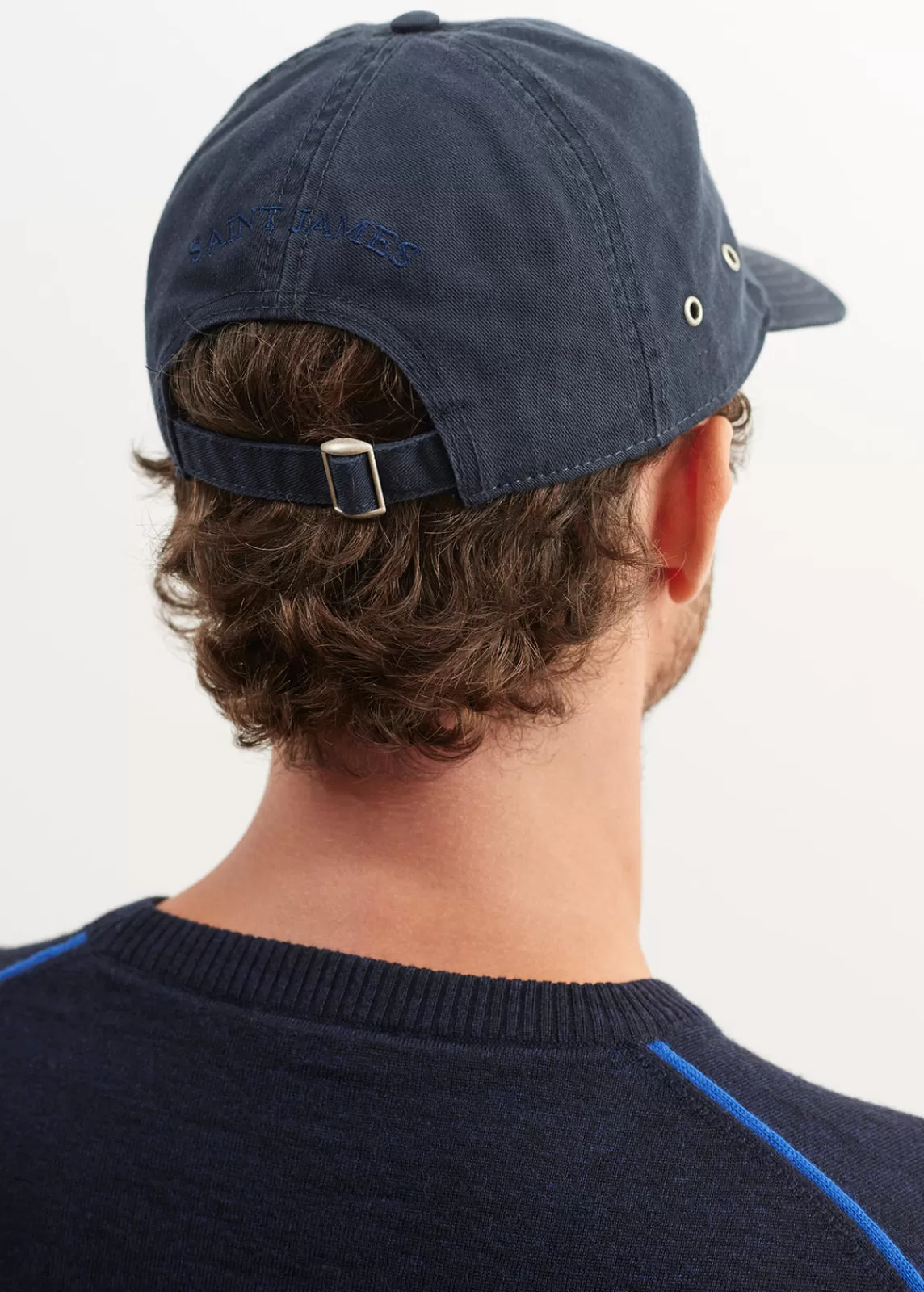 Sailor Caps>Saint James Classic cap MARINE