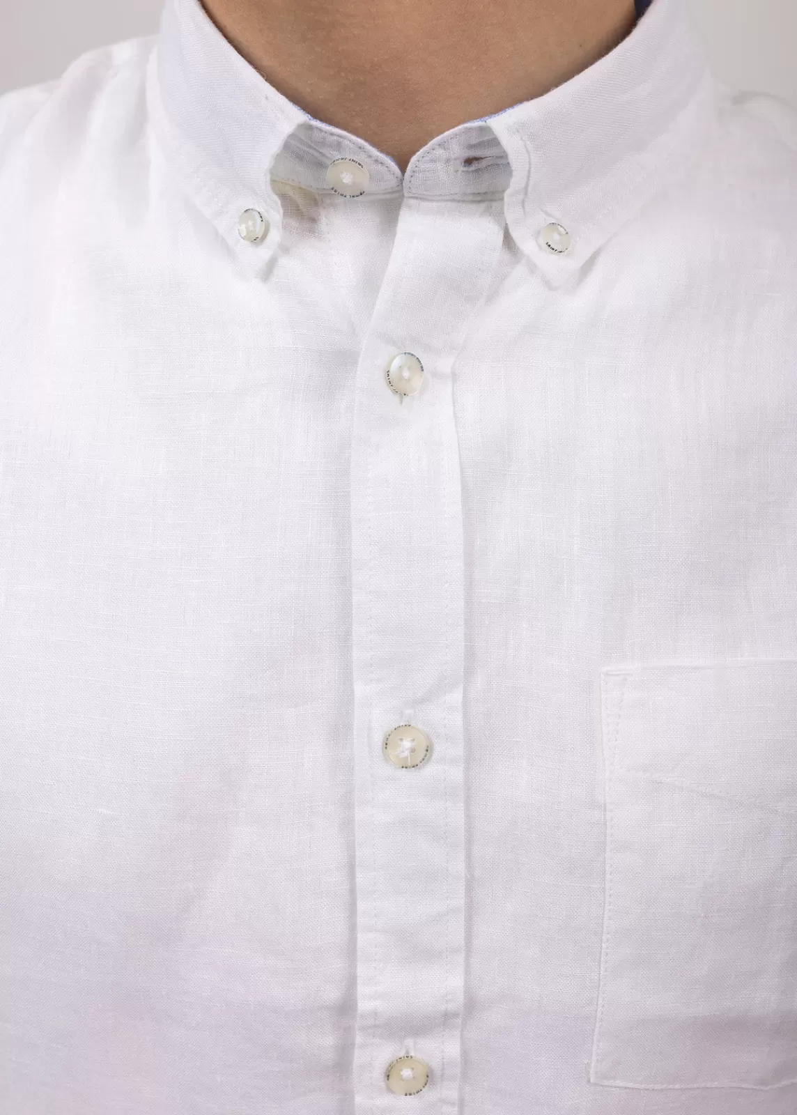 Shirts>Saint James Clément short sleeve shirt BLANC