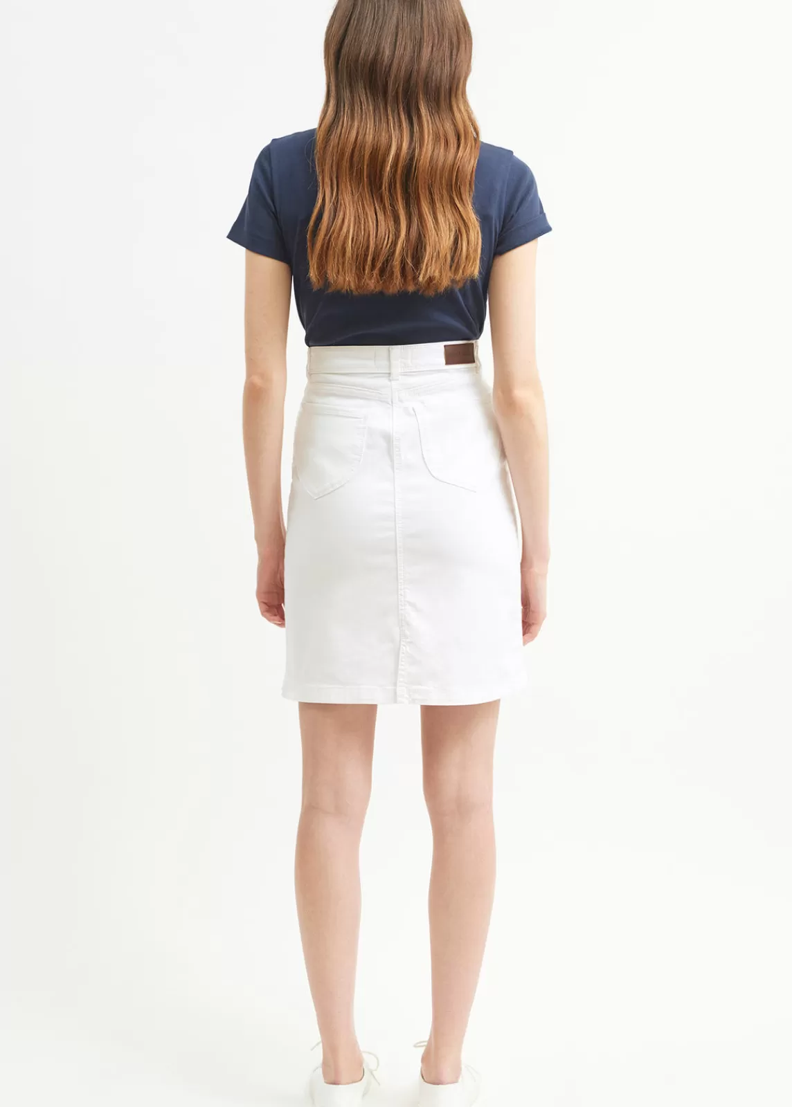 Dresses & Skirts>Saint James Elfy regular skirt BLANC