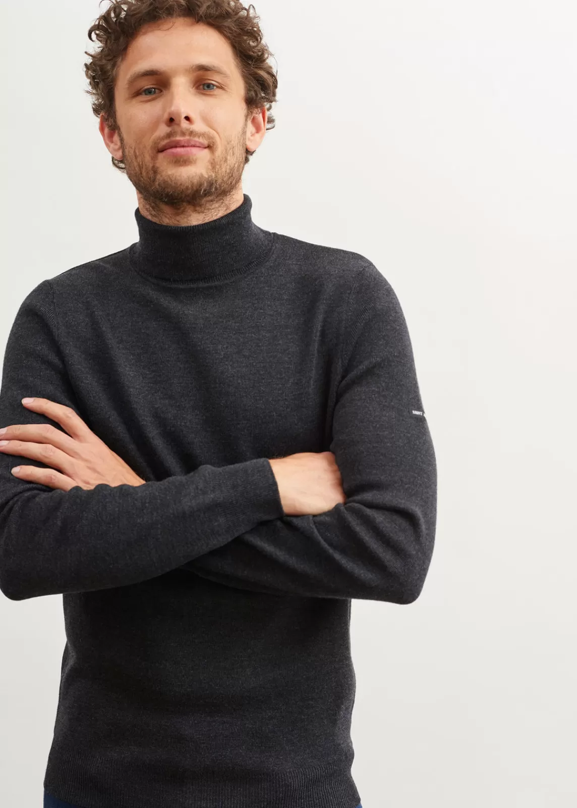 Jumpers & Cardigans>Saint James Lery jumper ANTHRACITE