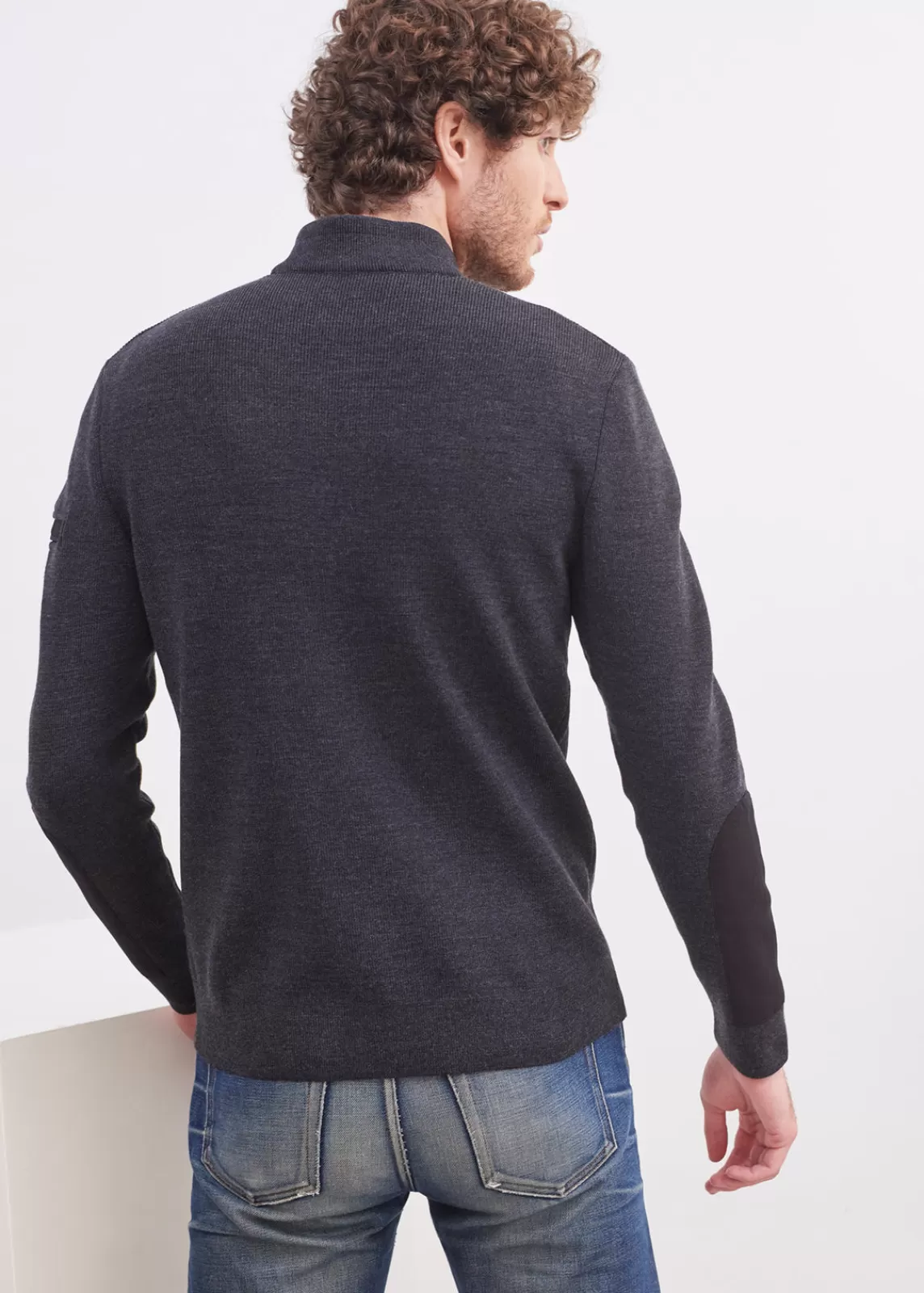 Jumpers & Cardigans>Saint James Loup de mer jumper ANTHRACITE