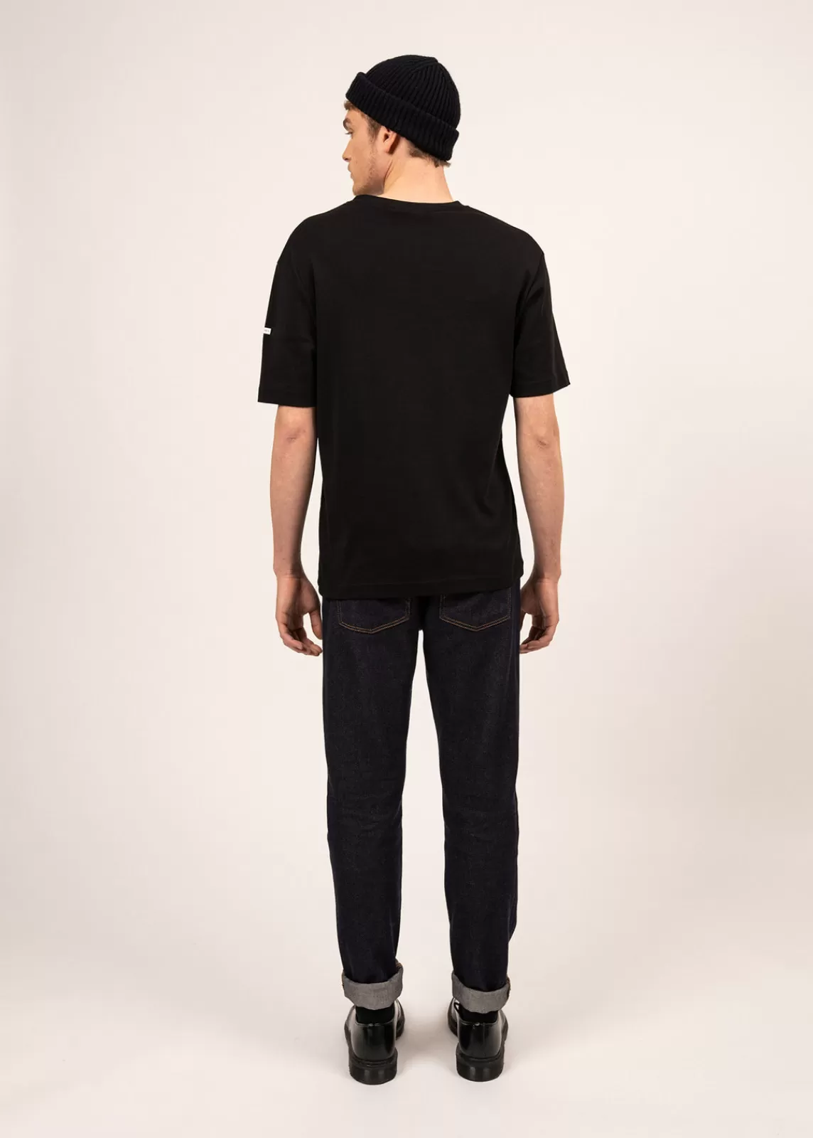 Polos & T-Shirts>Saint James Lumio short sleeves t-shirt NOIR