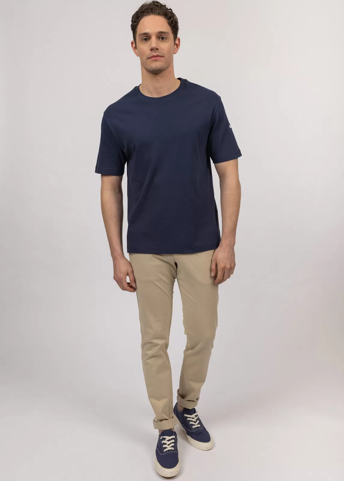 Polos & T-Shirts>Saint James Lumio short sleeves t-shirt MARINE