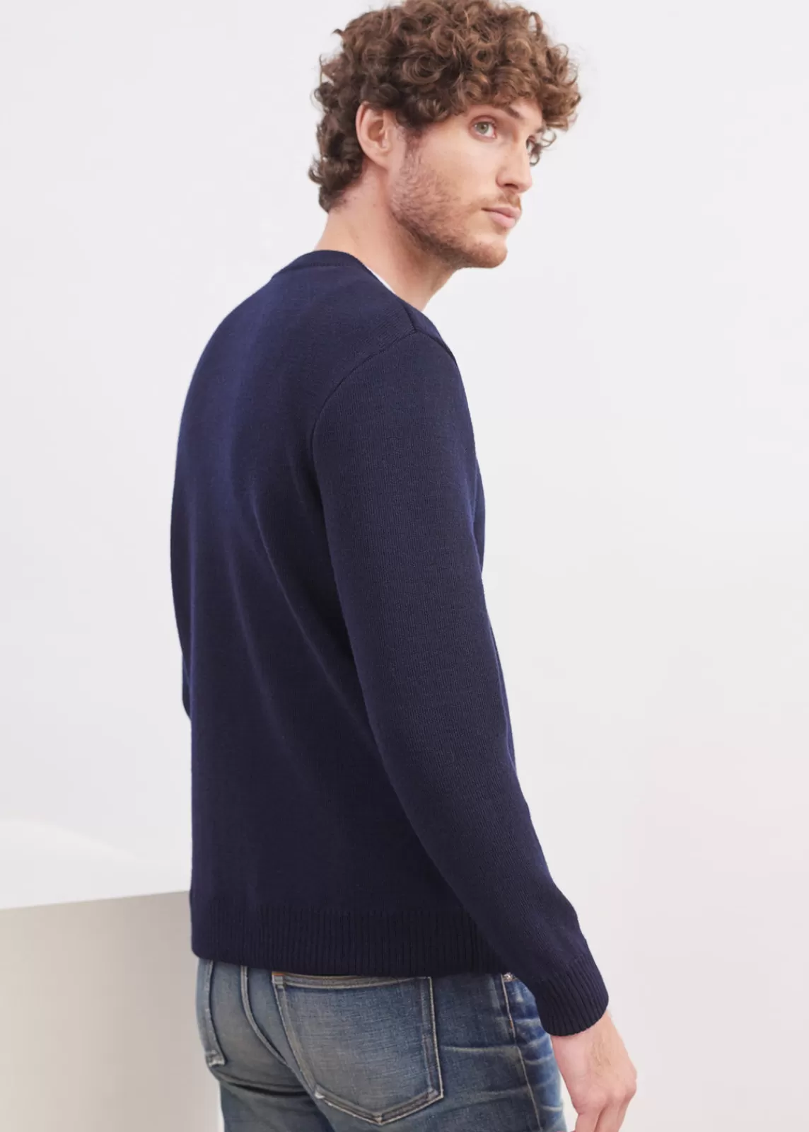 Sailor Jumpers>Saint James Marinier authentic sailor jumper MARINE