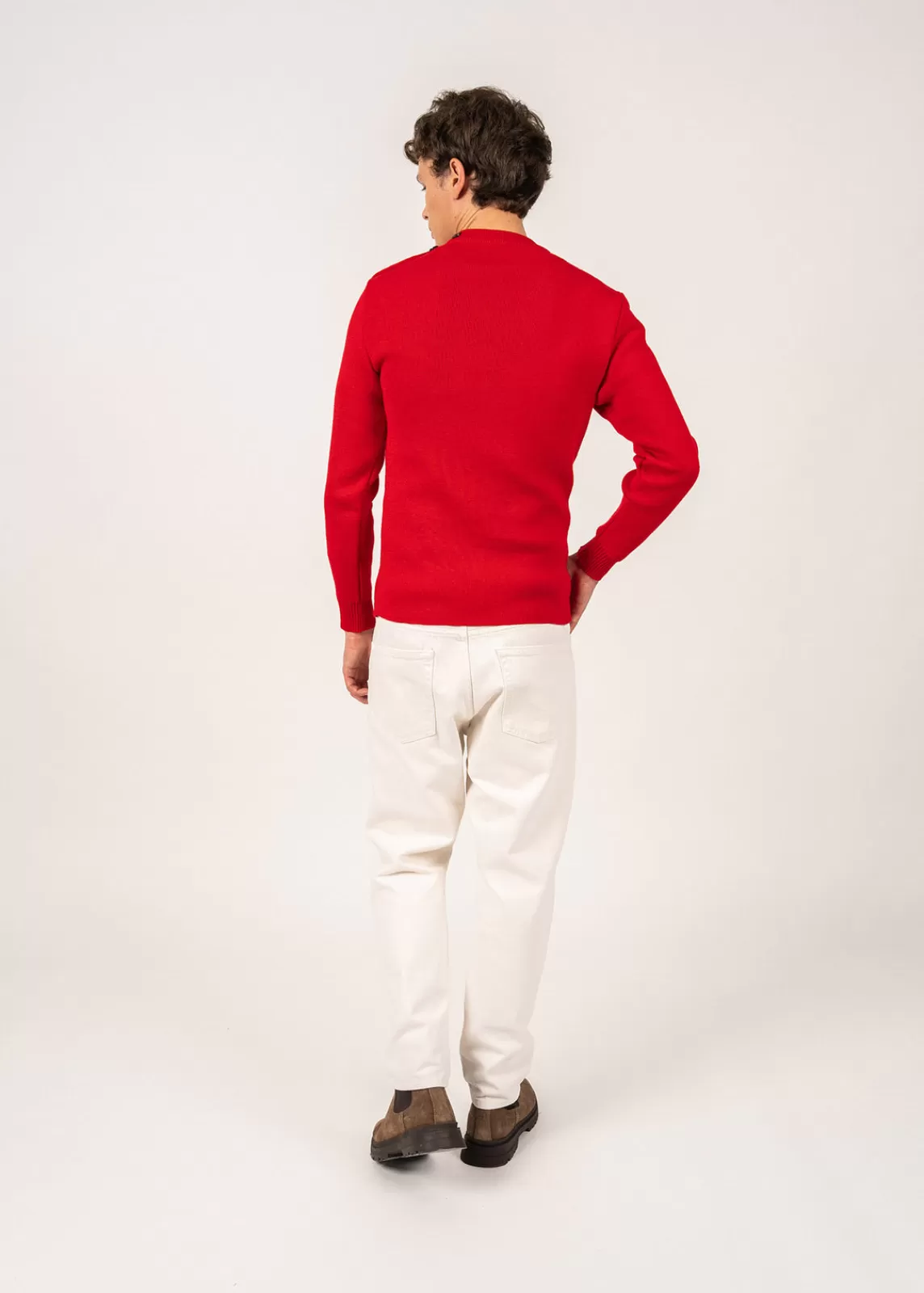 Sailor Jumpers>Saint James Matelot authentic sailor jumper ROUGE