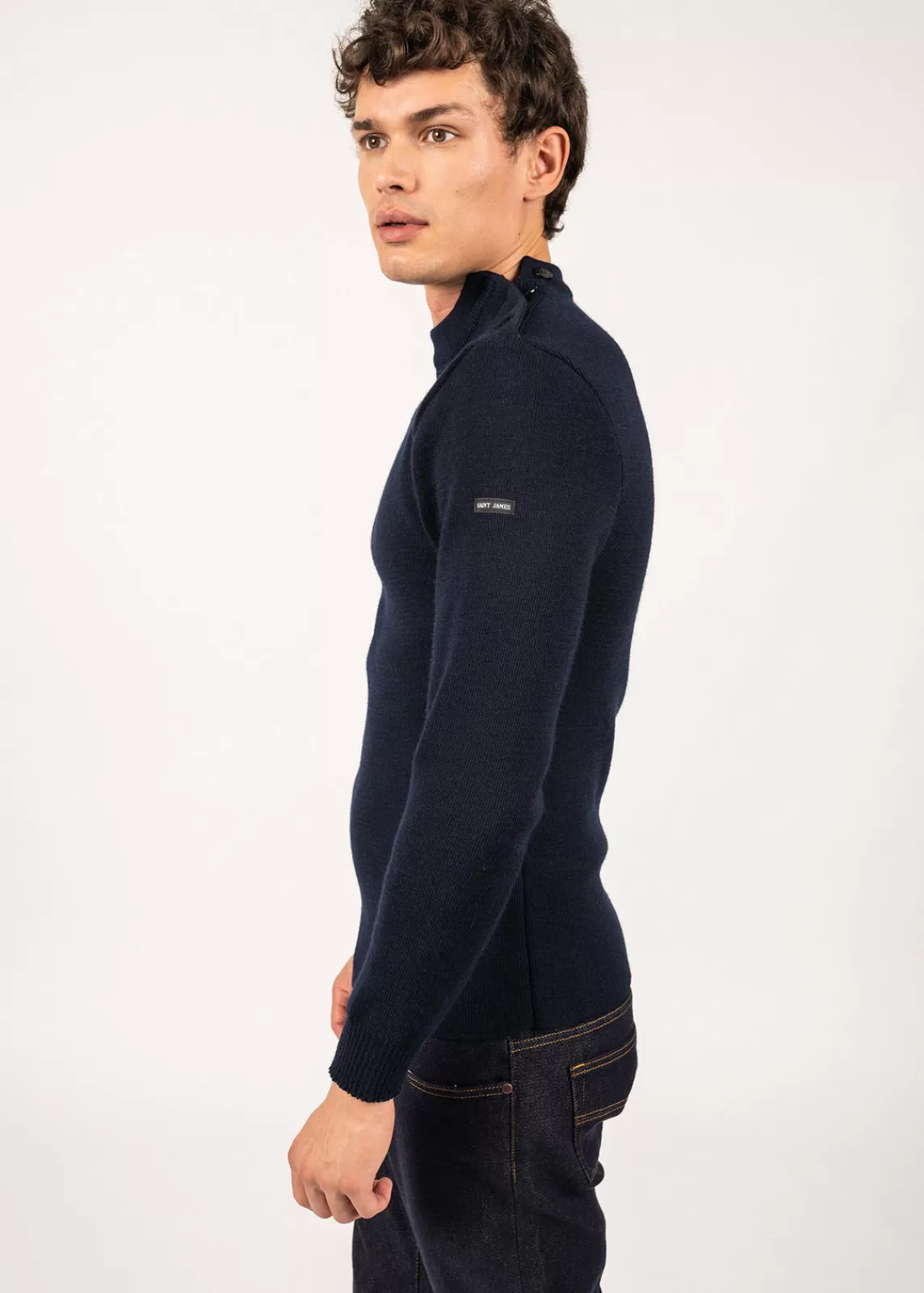 Sailor Jumpers>Saint James Matelot authentic sailor jumper MARINE