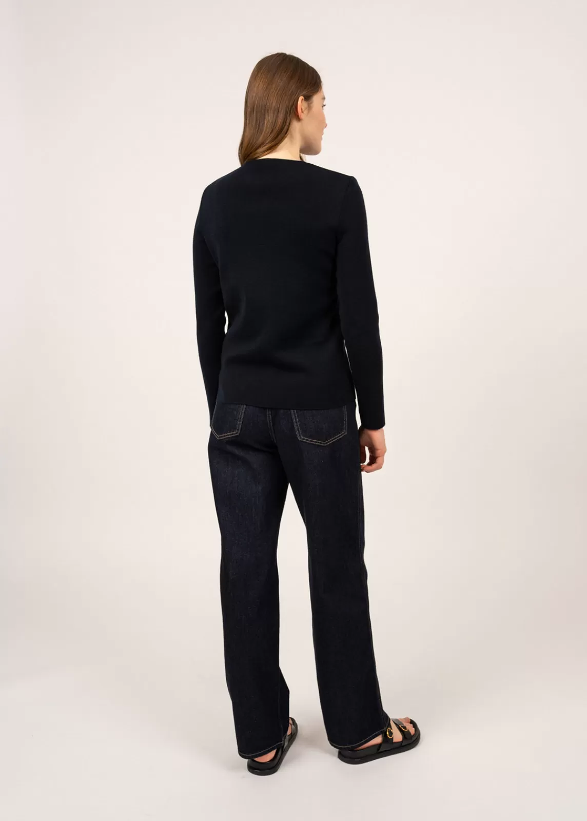 Jumpers, Cardigans, Jackets>Saint James Molène fine jumper NAVY