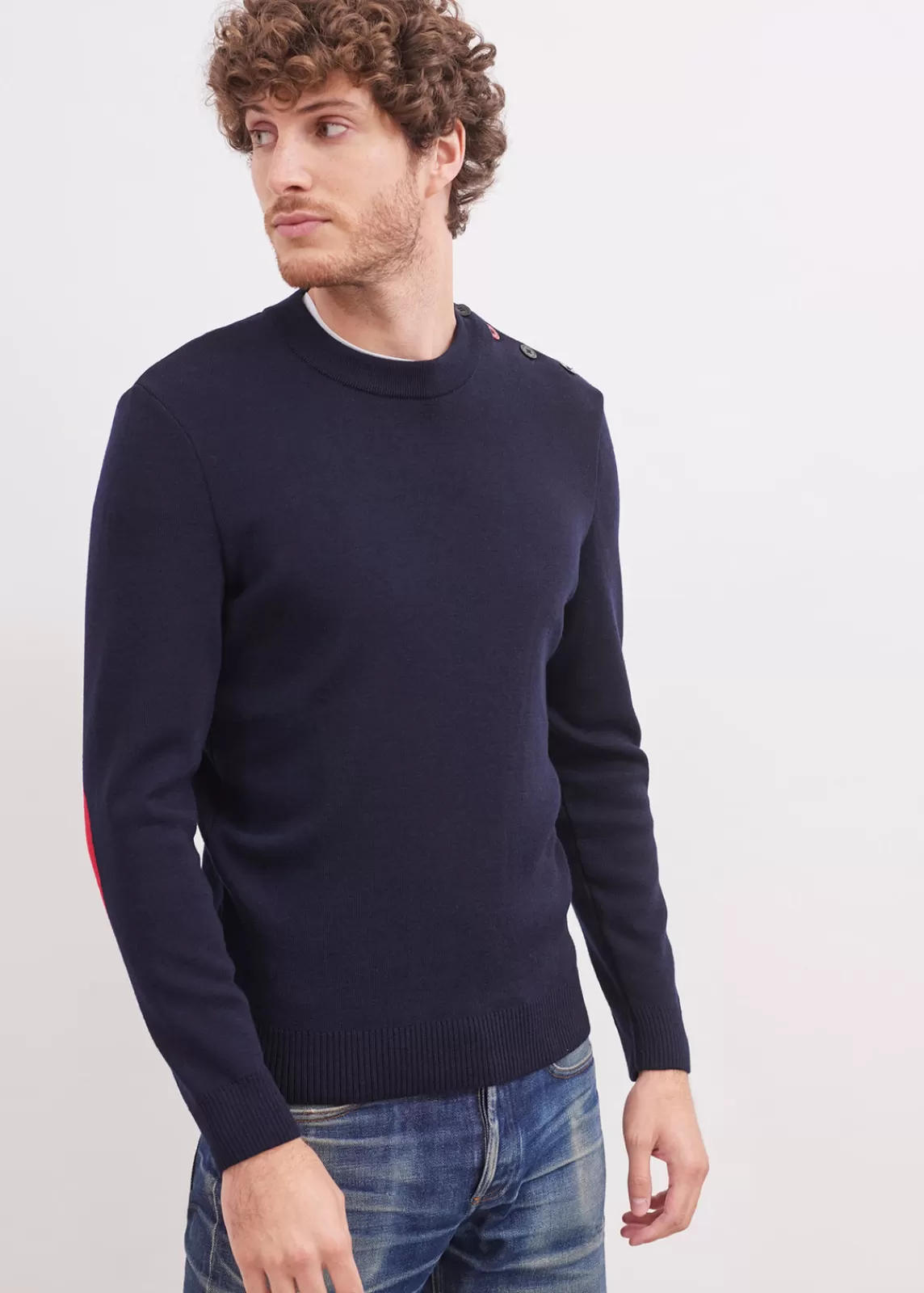 Sailor Jumpers>Saint James Mondiovision France jumper