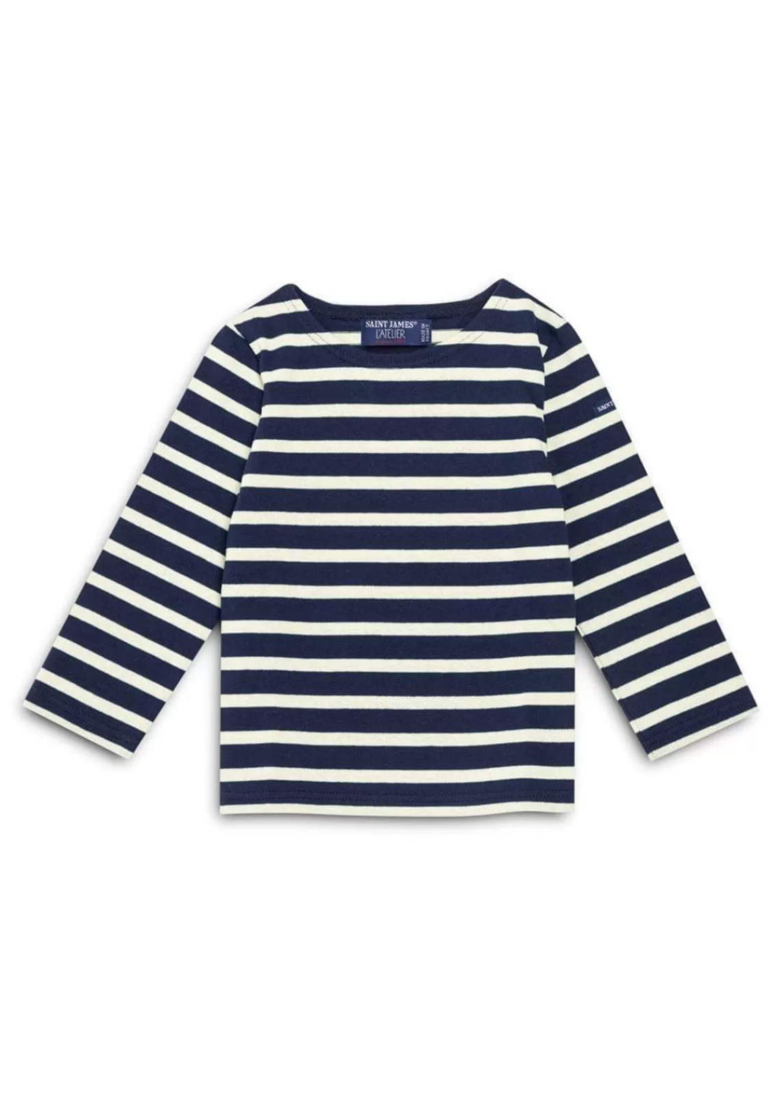 Sailor Striped Shirts>Saint James Méridien striped sailor shirt MARINE/ECRU