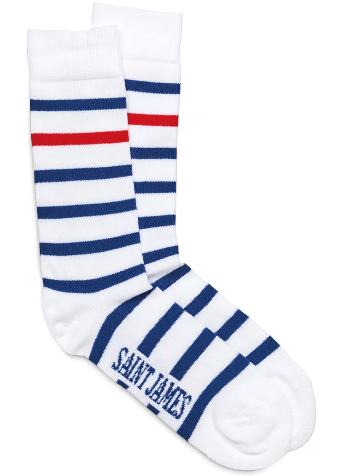 Shoes & Socks>Saint James Naval striped socks BLANC/GITANE/TULIPE