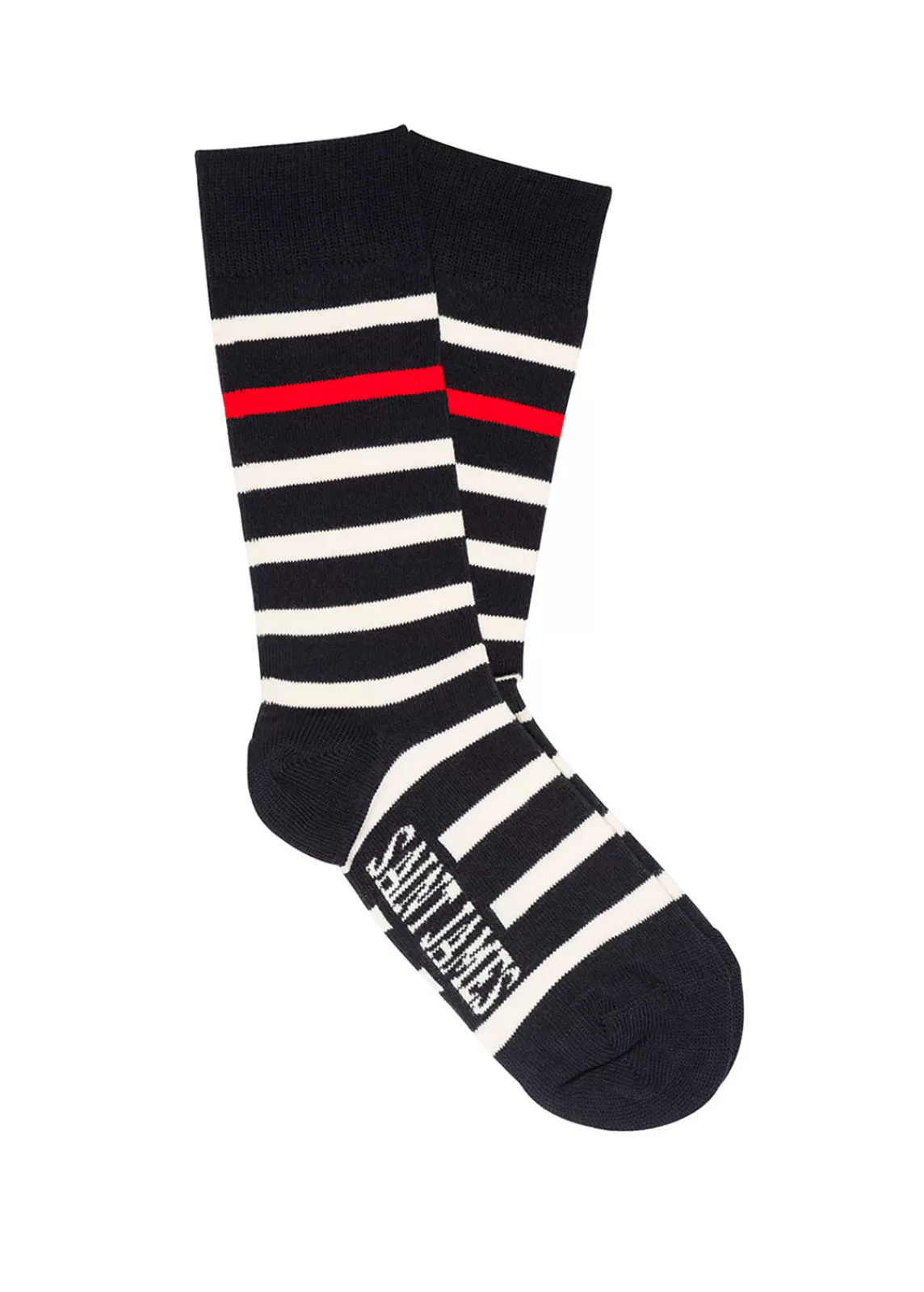 Shoes & Socks>Saint James Naval striped socks MARI/ECUM/TULIPE