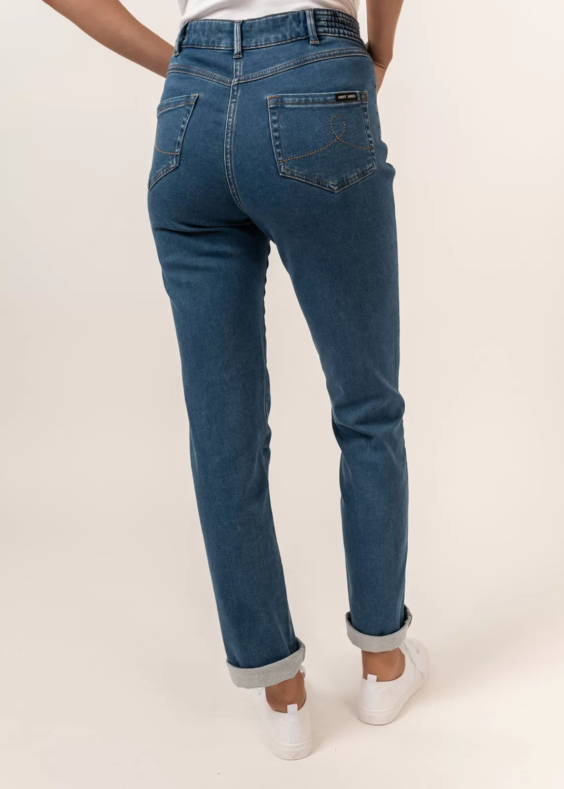 Trousers & Shorts>Saint James Patricia straight jeans COOPERJEAN