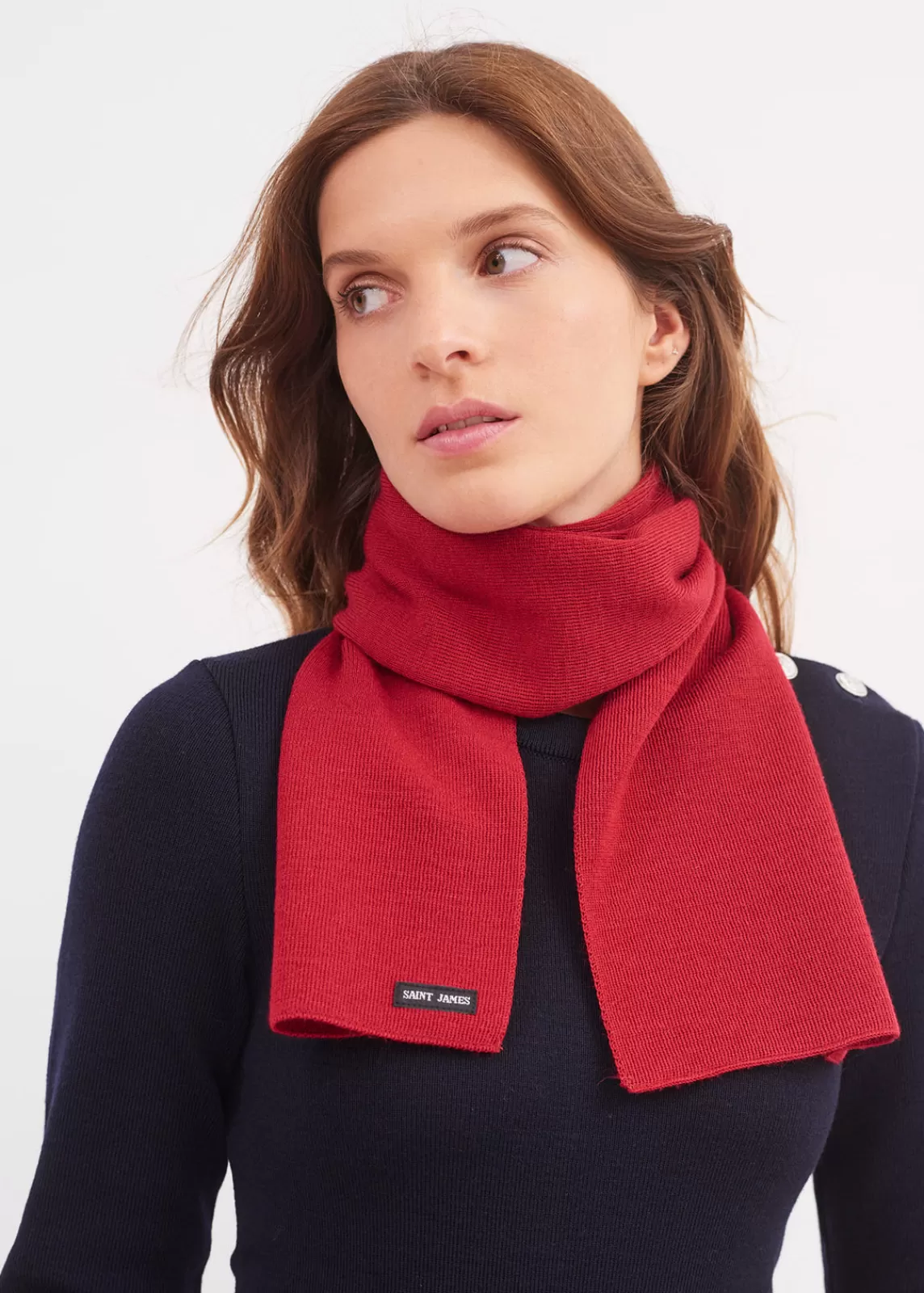 Accessories>Saint James Plain scarf MEDOC