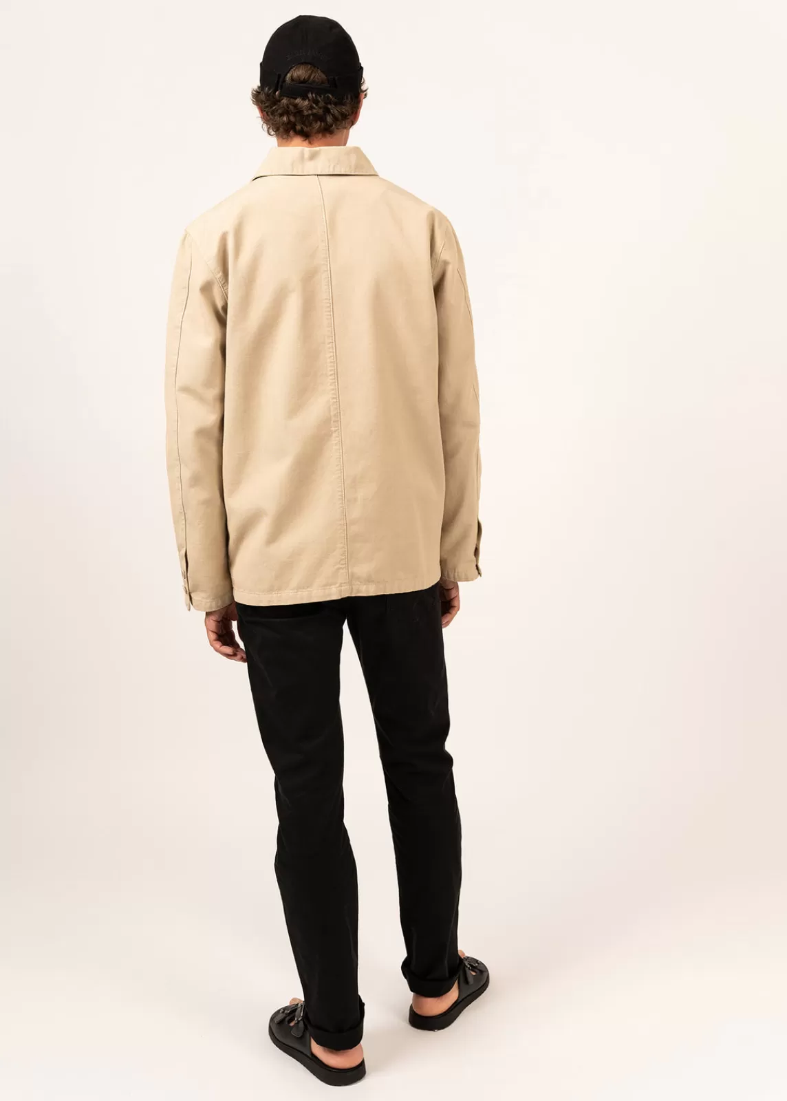 Shell Jackets & Raincoats>Saint James Sirocco fisherman's jacket SABLE