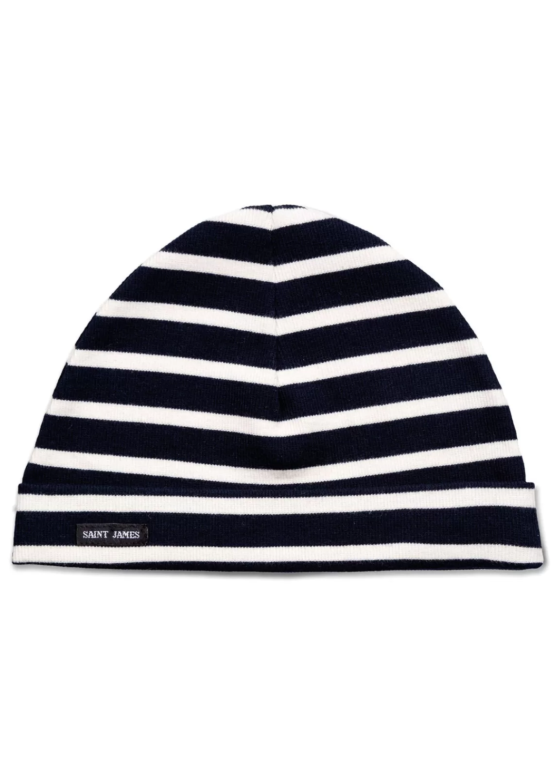 Hats & Beanies>Saint James Surcouf striped hat for kids MARINE/ECRU