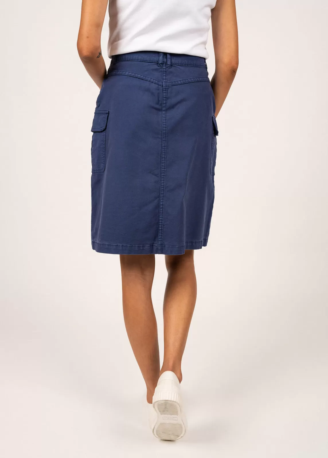 Dresses & Skirts>Saint James Veronica skirt with pockets INDIGO