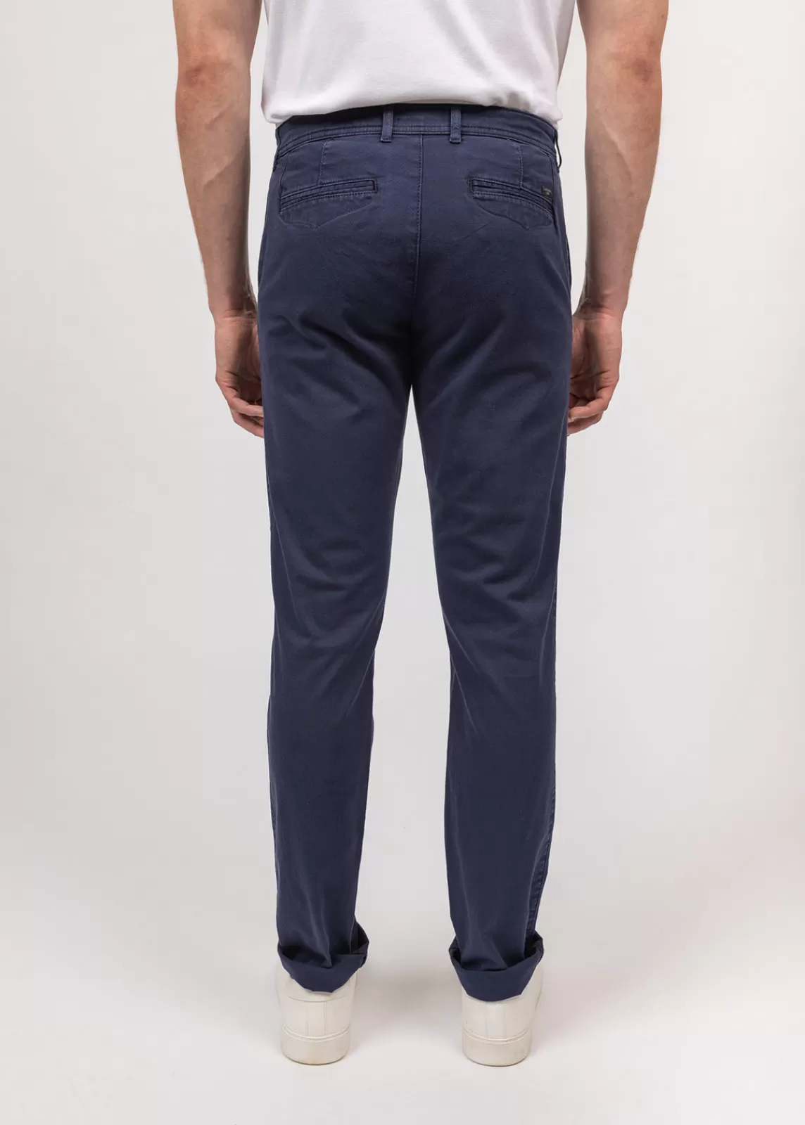 Trousers & Shorts>Saint James Voile Eté chino pants MARINE