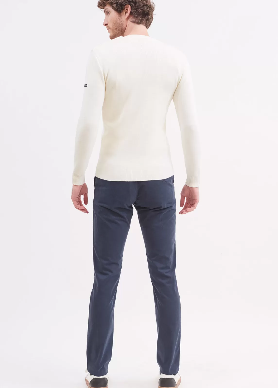 Trousers & Shorts>Saint James Voile Hiver chino pants AMIRAL